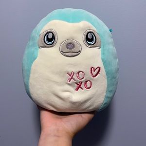 8” Aqua the Teal Sloth